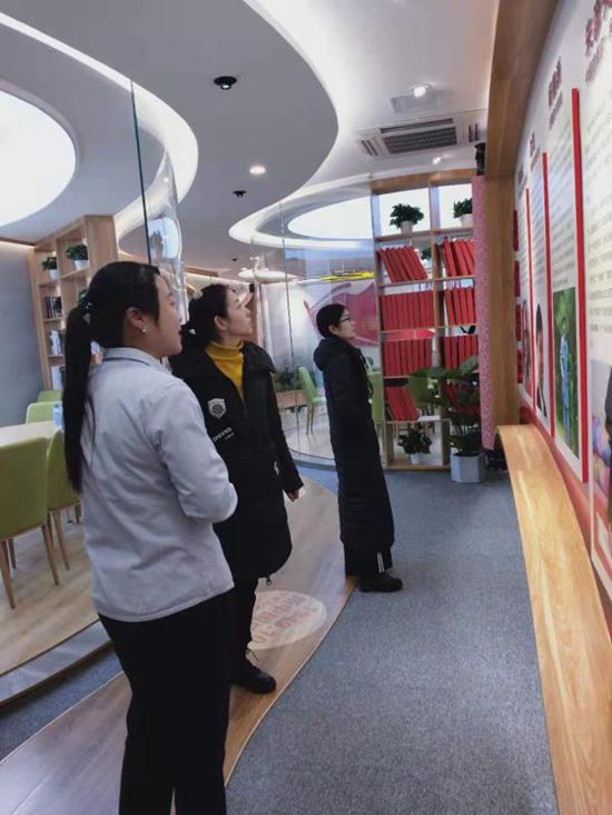 區(qū)委組織部到集團調(diào)研黨建工作2