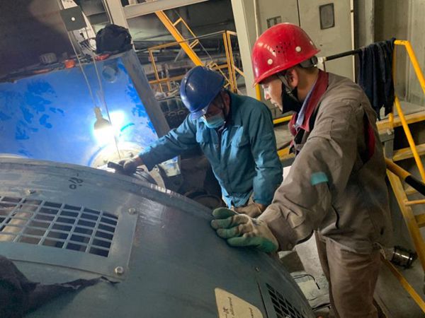 黃驊三陽(yáng)搶修球破磨電機(jī)31