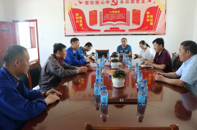 市、旗市場監(jiān)督管理局到魯蒙水泥進行質量檢查71