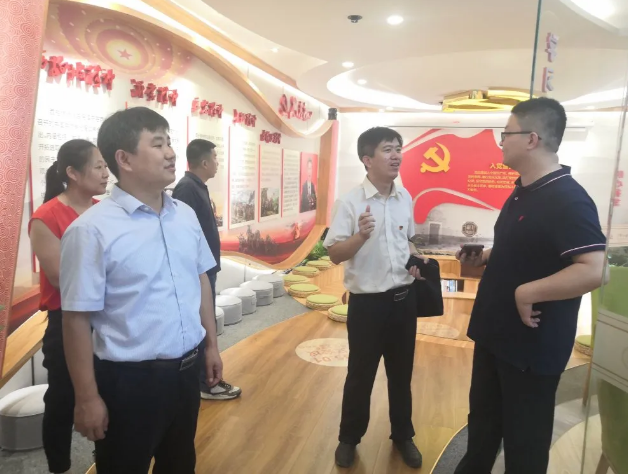 市、區(qū)委組織部到集團(tuán)調(diào)研黨建工作29