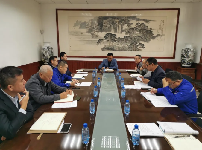 集團(tuán)召開月度工作會議65