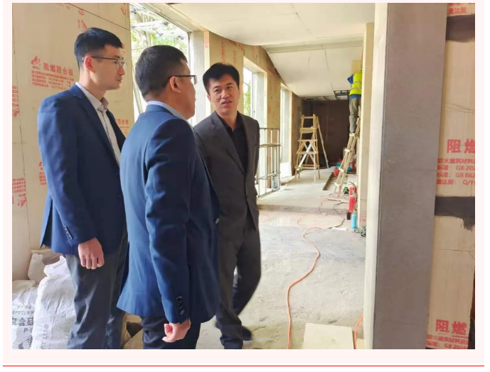 區(qū)委組織部領導到集團調研黨建工作87