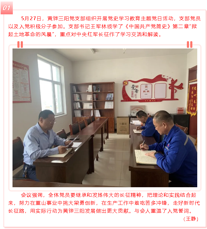 學(xué)黨史 跟黨走 ——黃驊三陽黨支部、鵬峰化工黨支部開展黨史學(xué)習(xí)教育主題活動(dòng)26