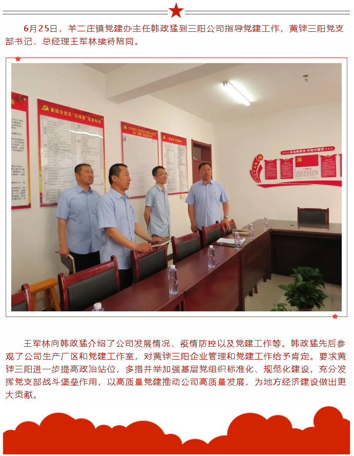 羊二莊鎮(zhèn)領(lǐng)導到黃驊三陽指導黨建工作20