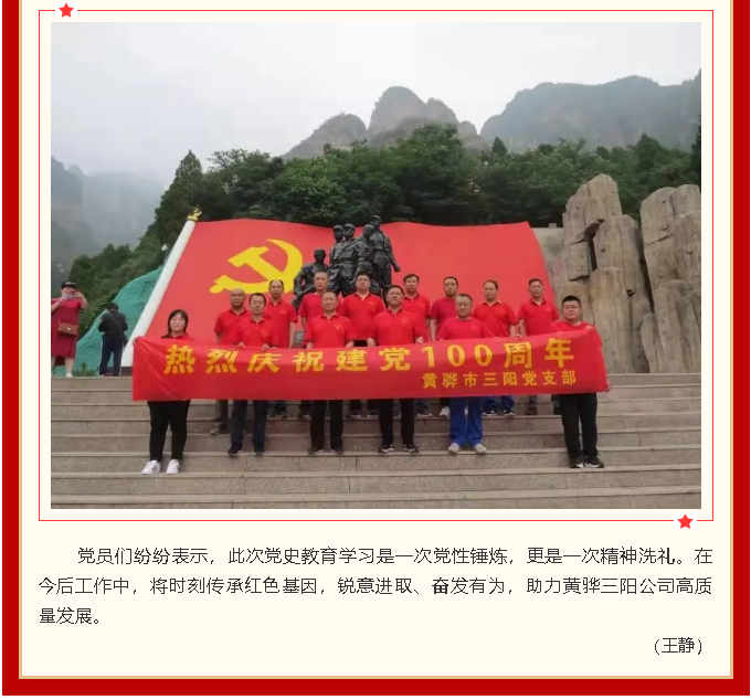 傳承紅色基因 賡續(xù)紅色血脈  ——黃驊三陽黨支部開展黨史學(xué)習(xí)教育主題活動(dòng) 90
